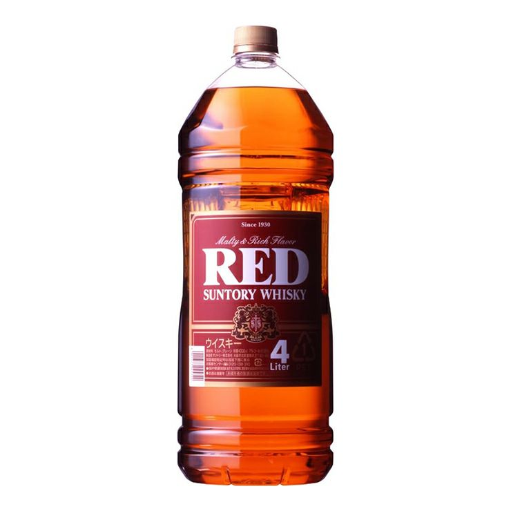 サントリー ウイスキー レッド 4000ml 4本 ハイボール 大容量 家飲み