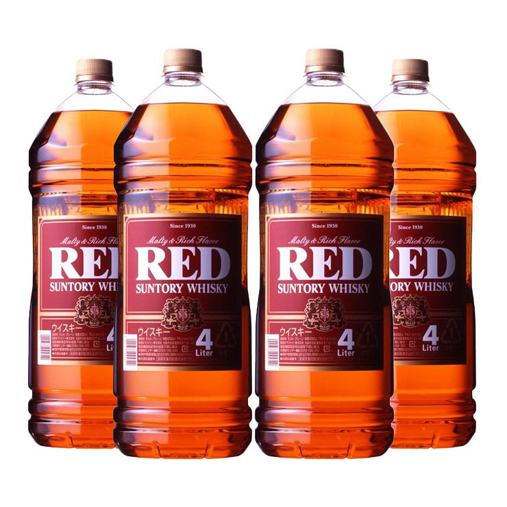 サントリー ウイスキー レッド 4000ml 4本 ハイボール 大容量 家飲み