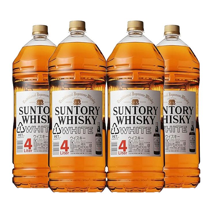 サントリー ウイスキー ホワイト 4000ml 4本 ハイボール 大容量 家飲み