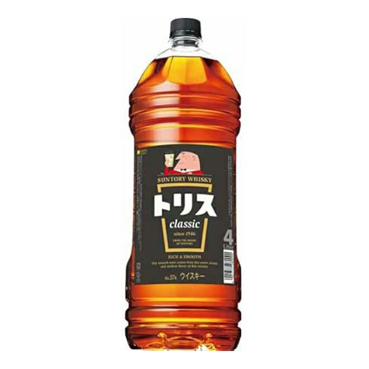 サントリー トリス クラシック 4000ml 4本 ハイボール 大容量 家飲
