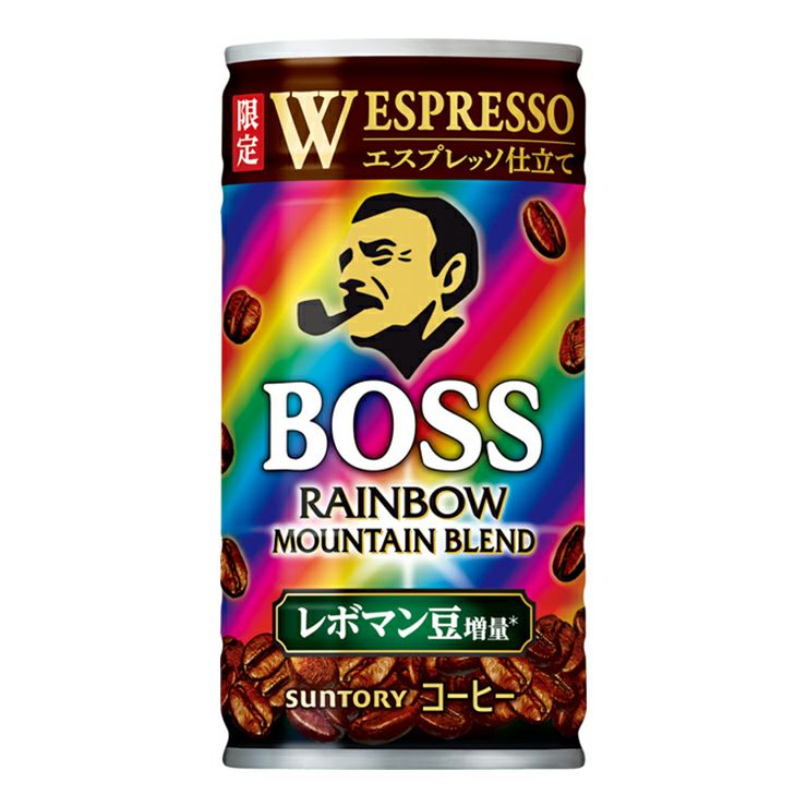 サントリー ボス・レインボーマウンテン 185g 60本 