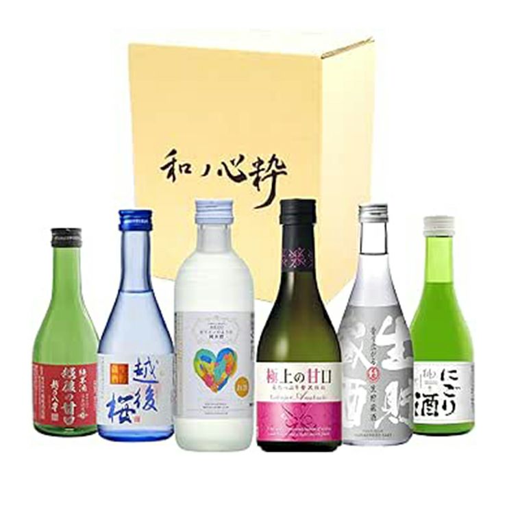 甘口日本酒セレクション 6県飲み比べ 300ml 6本