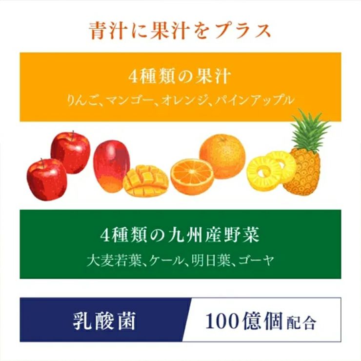 新日配薬品 九州GreenFarm すっきり青汁 160g 15本 1ケース 缶 青汁