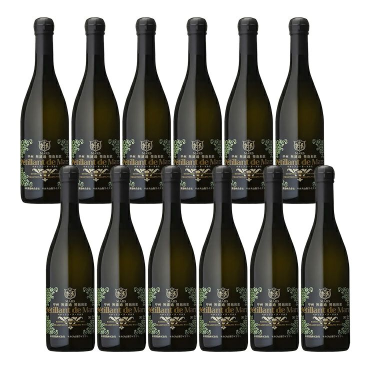 本坊酒造 ペティアン・ド・マルス 甲州 720ml 12本