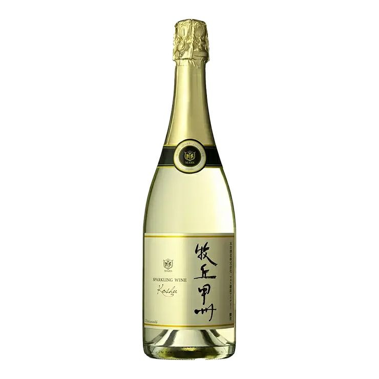 本坊酒造 牧丘 甲州 スパークリング 750ml 6本 