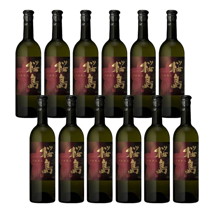 本坊酒造 別撰熟成桜島 750ml 12本 芋焼酎