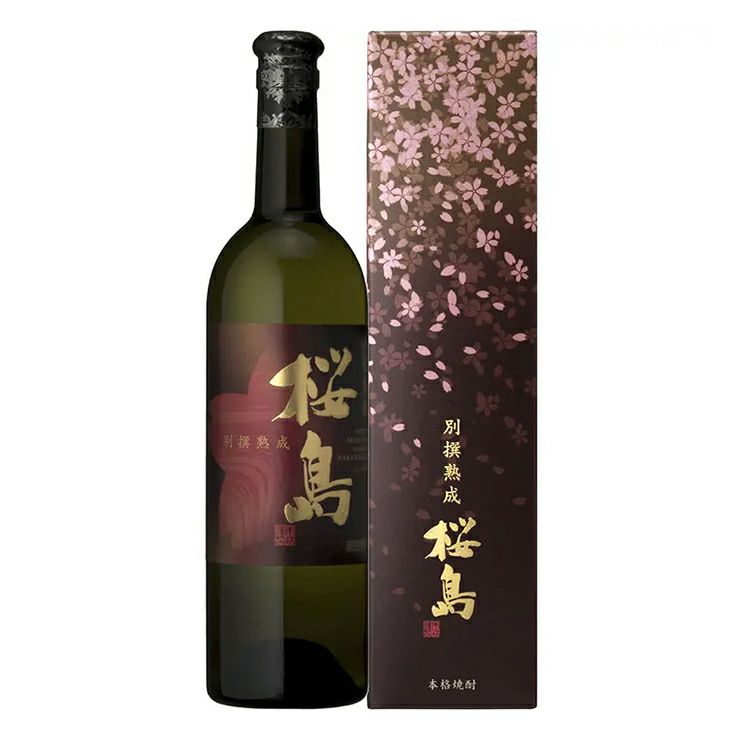 本坊酒造 別撰熟成桜島 化粧箱入 750ml 12本 芋焼酎
