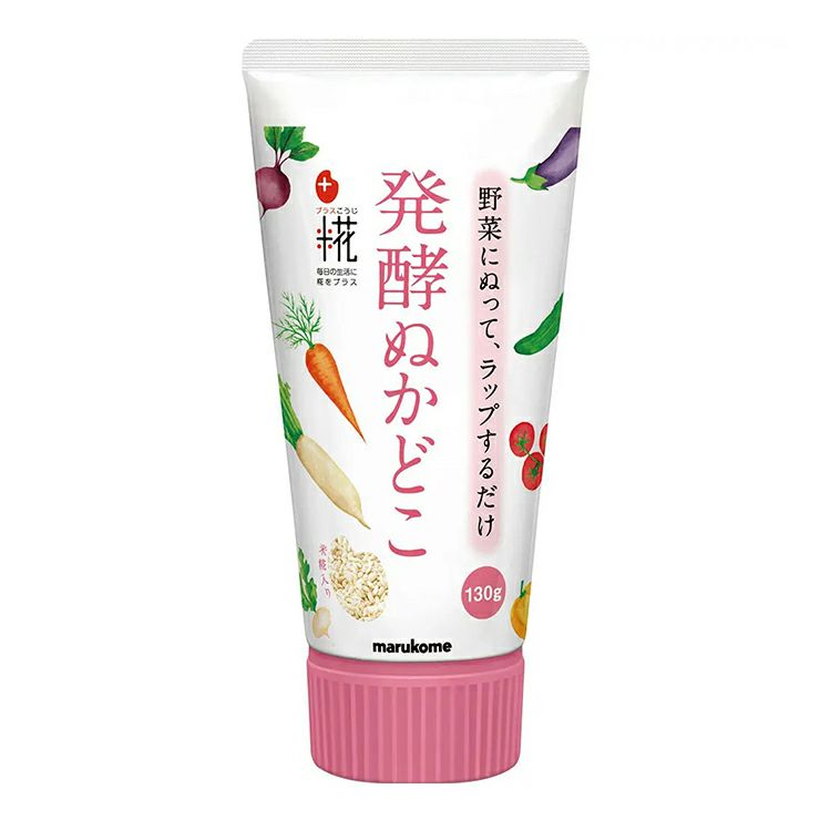 マルコメ プラス糀 発酵ぬかどこチューブ 130g 6個