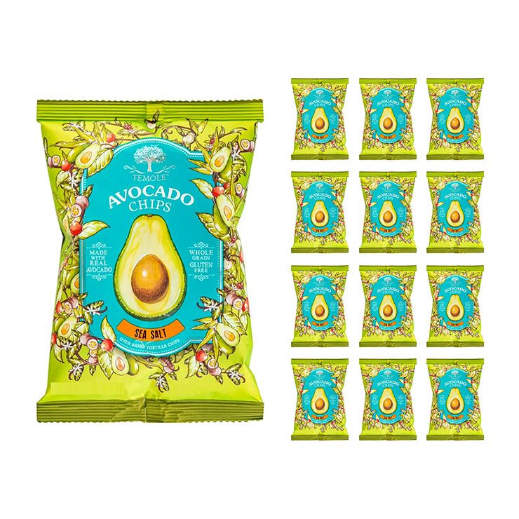 ティモレ アボカドチップス シーソルト 56g 12袋