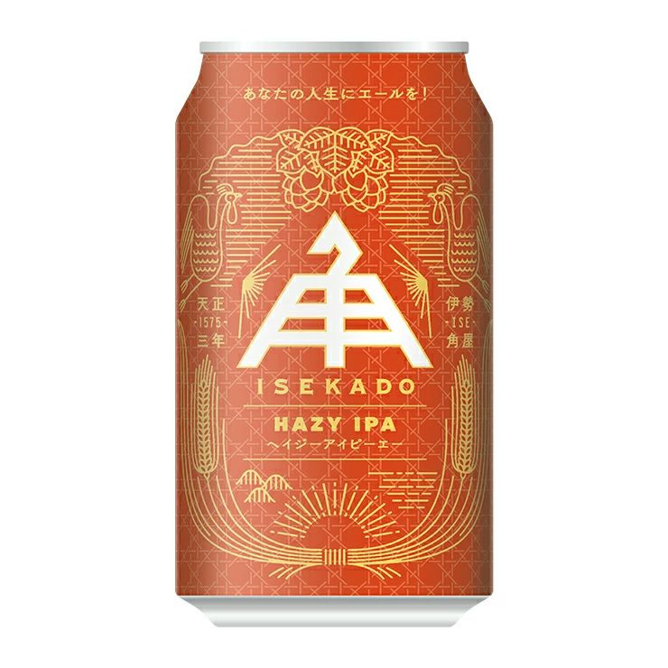 伊勢角屋麦酒 Hazy IPA 350ml 6本 ISEKADO 三重 ヘイジー 濁り