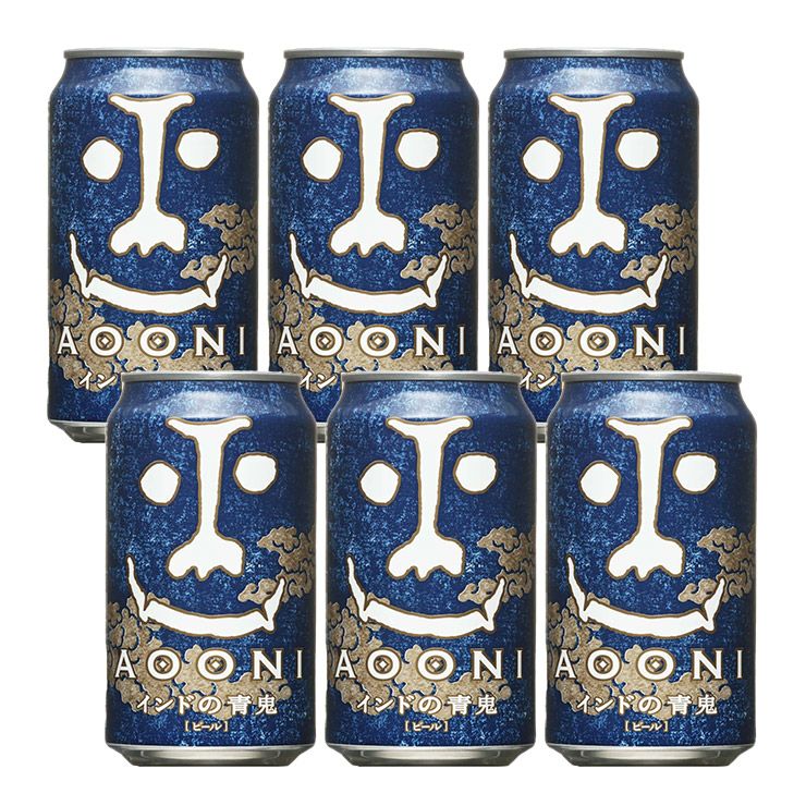 ヤッホーブルーイング インドの青鬼 350ml 6本 長野 ヤッホー 青鬼 IPA