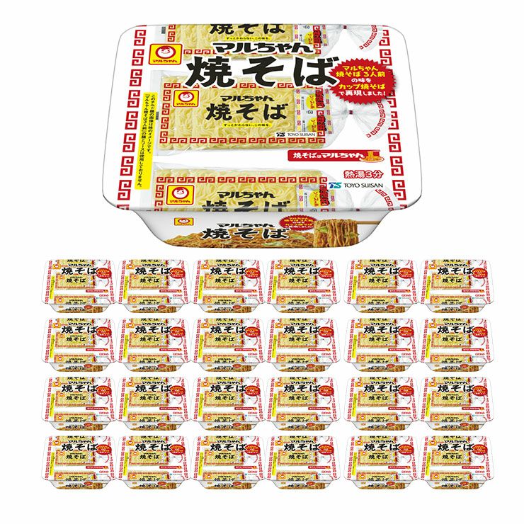 アウトレット マルちゃん 焼そば 107g 24個 カップ焼きそば 賞味期限間近 訳あり
