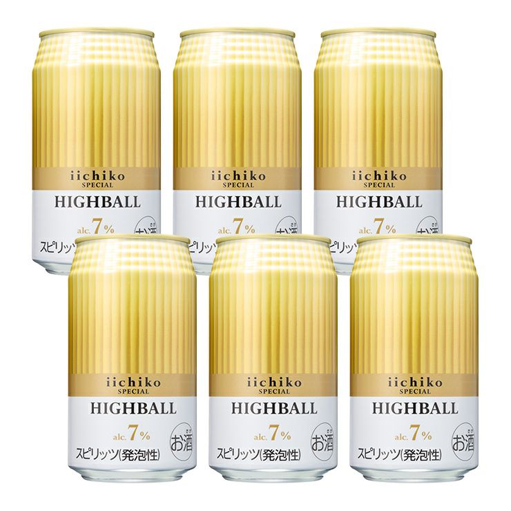 三和酒類 いいちこ iichiko SPECIAL HIGHBALL 350ml 6本 焼酎ハイボール