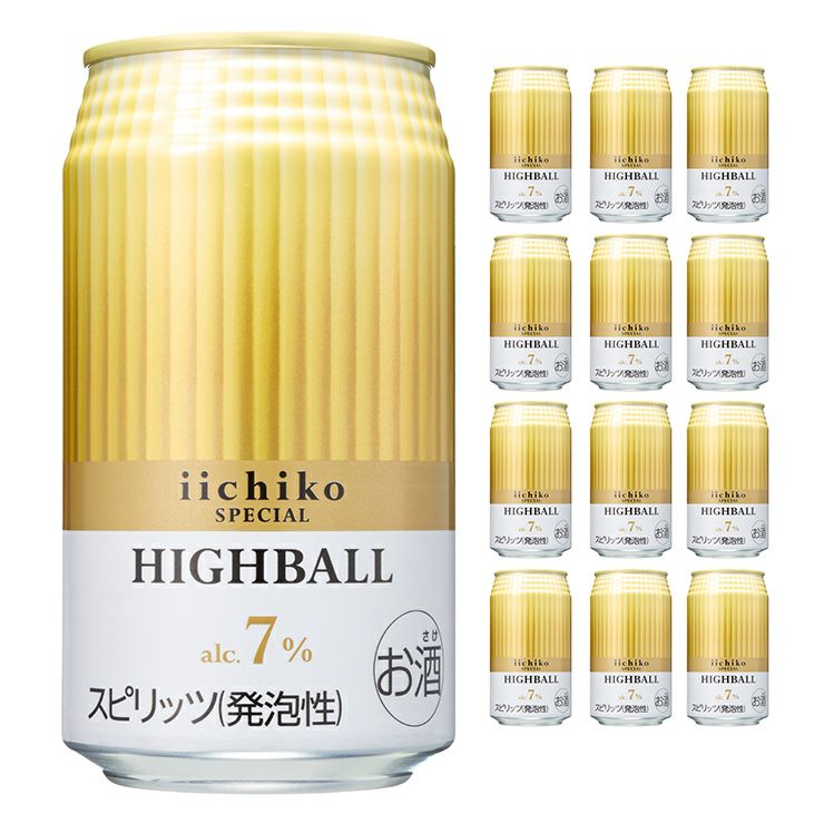 三和酒類 いいちこ iichiko SPECIAL HIGHBALL 350ml 12本 焼酎ハイボール