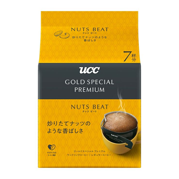 UCC GSP ゴールドスペシャルプレミアム ナッツビートドリップ 7P 12袋