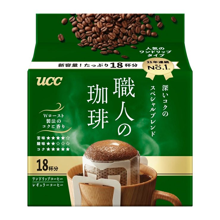 UCC 職人の珈琲 ワンドリップ 深いコクSPB 18P 12袋