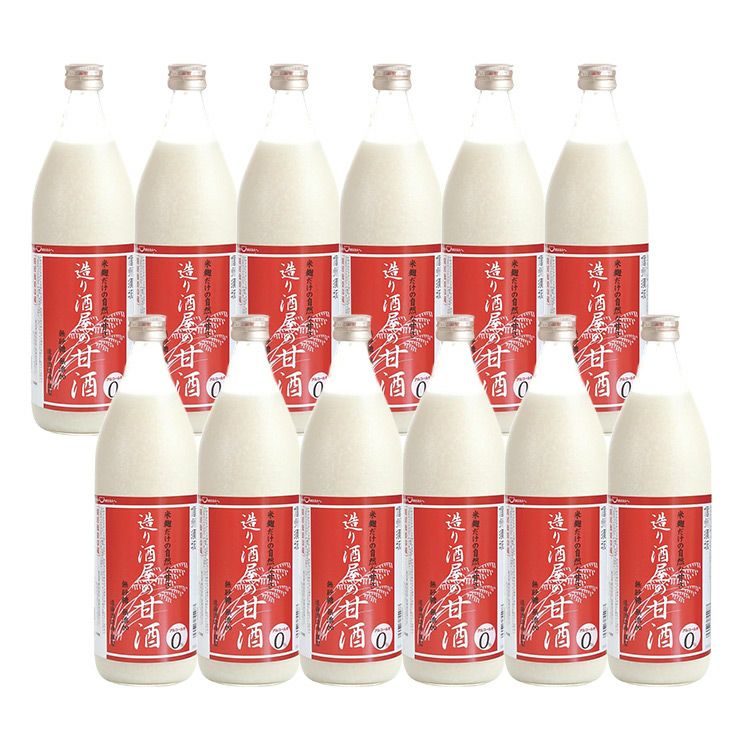 遠藤酒造 造り酒屋の甘酒 985g 12本
