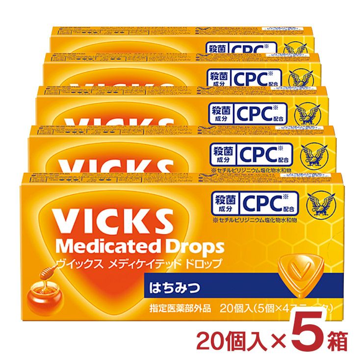 大正製薬 ヴイックス メディケイテッド ドロップ はちみつ