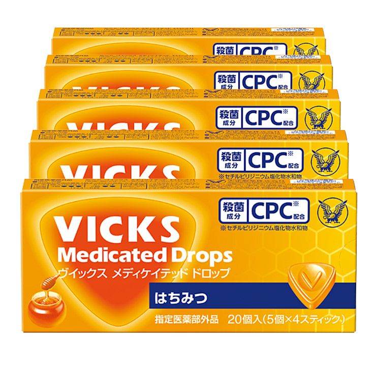 大正製薬 ヴイックス メディケイテッド ドロップ はちみつ