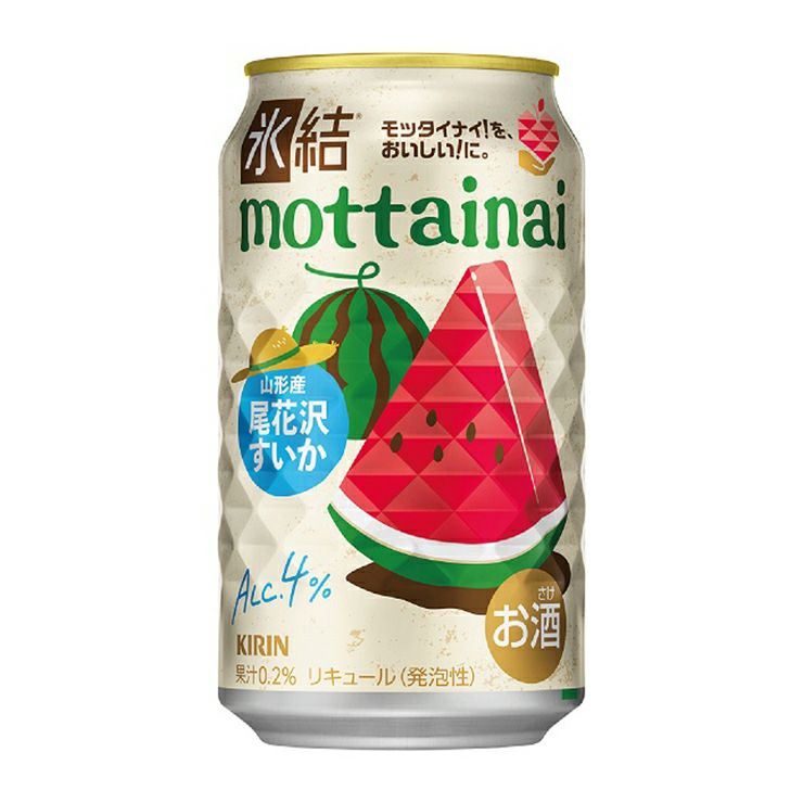 キリンビール 氷結 モッタイナイ 尾花沢すいか 350ml 24本