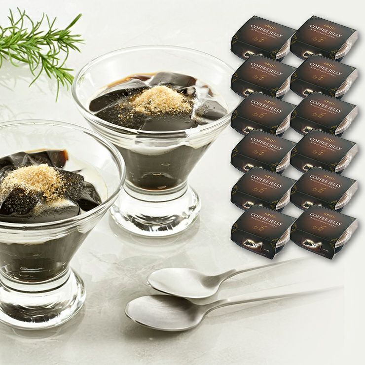 サクラ食品工業 BRIJU コーヒーゼリー キリマンジャロブレンド 150g 12個 