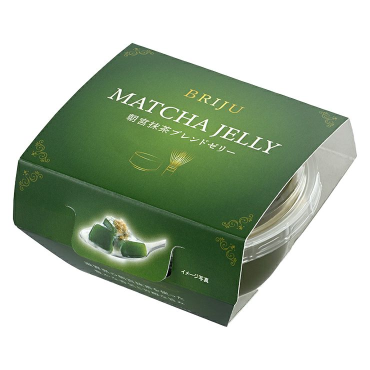 サクラ食品工業 BRIJU 抹茶ゼリー 朝宮抹茶ブレンド 149g 12個