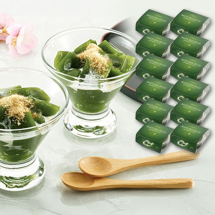 サクラ食品工業 BRIJU 抹茶ゼリー 朝宮抹茶ブレンド 149g 12個