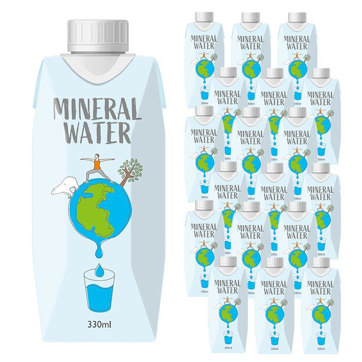 サクラ食品工業 サクラ ミネラルウォーター 330ml 18本