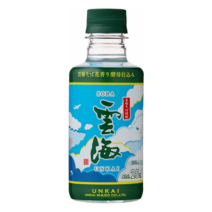 雲海酒造 そば雲海 25度 500ml 12本