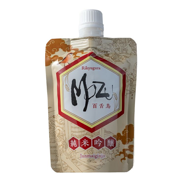  利休蔵 MOZ 日本酒 パウチ16度 100ml×3種セット