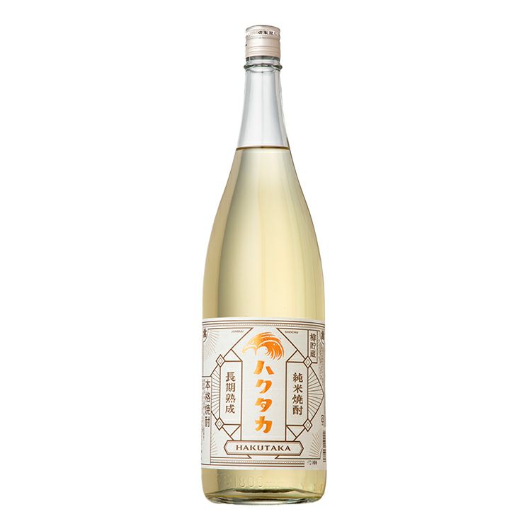 白鷹 長期熟成 樽貯蔵 純米焼酎ハクタカ 1800ml 6本