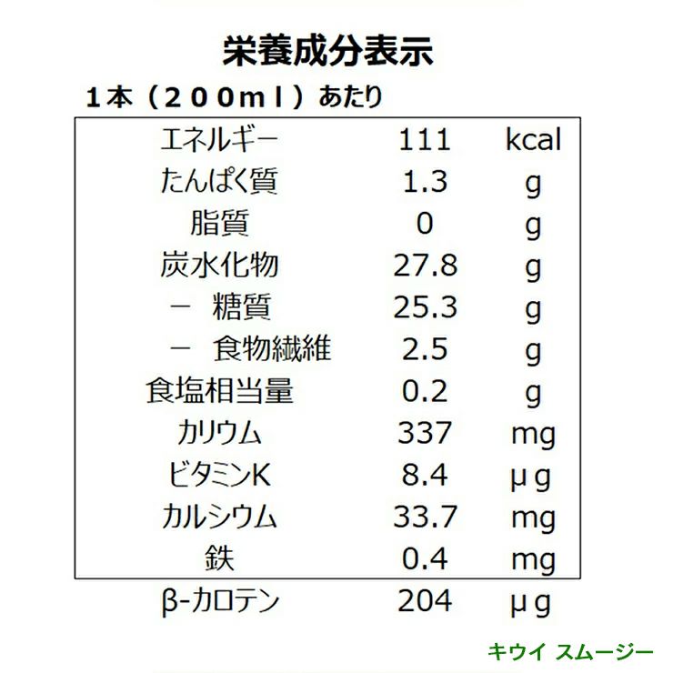 ふくれん スムージー 赤緑 2種セット 200ml 48本