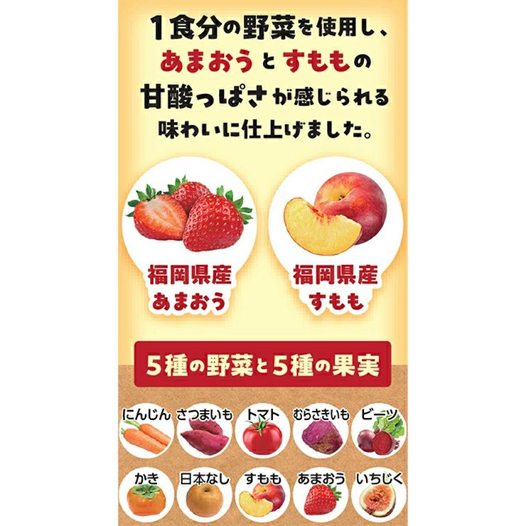 ふくれん スムージー 赤緑 2種セット 200ml 48本