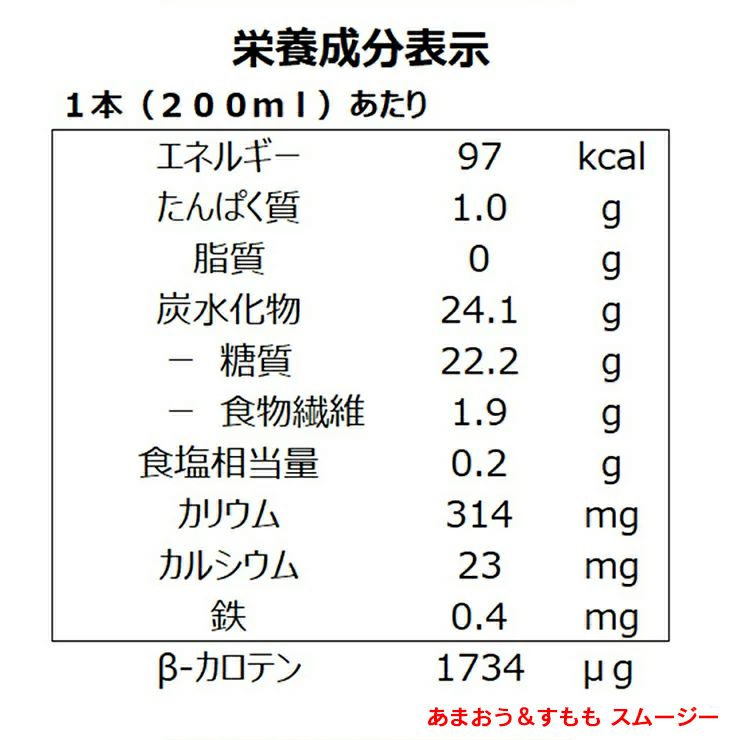 ふくれん スムージー 赤緑 2種セット 200ml 48本