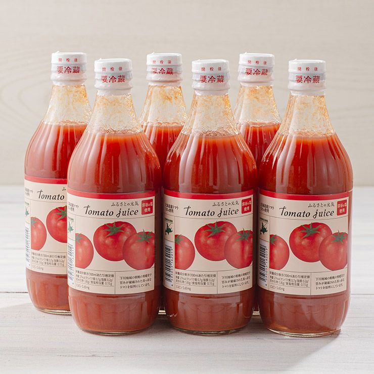 トマトジュース ふるさとの元気 有塩 500ml