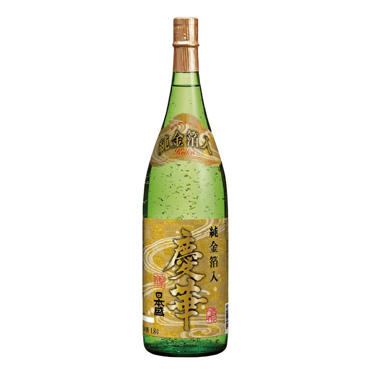 日本盛 慶華 純金箔入 1.8L 6本 