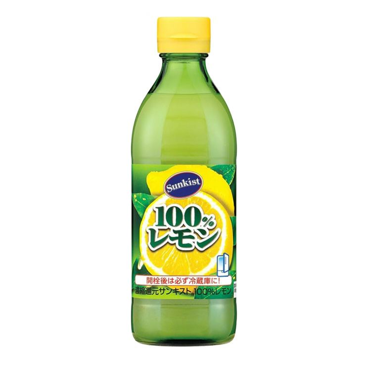 ミツカン サンキスト 100％レモン レモン果汁 500ml