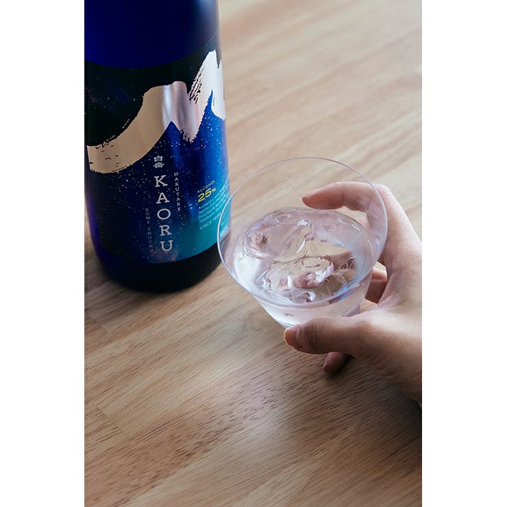 高橋酒造 本格焼酎 白岳 KAORU 星空ボトル 化粧箱入