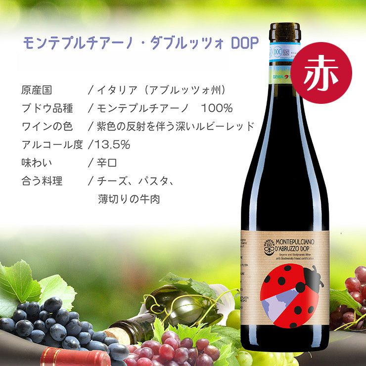 日本酒類販売セブン・ドッツモンテプルチアーノ