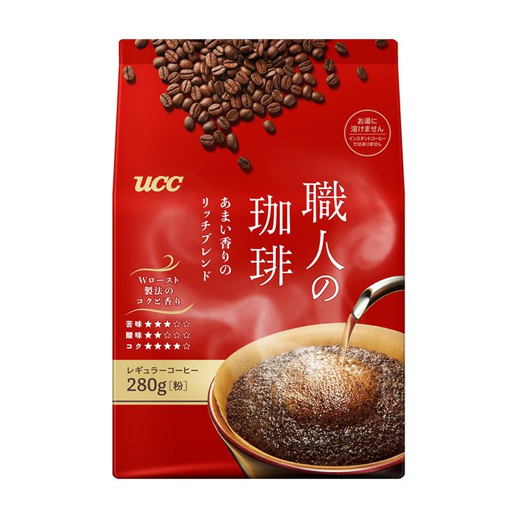 UCC 職人の珈琲あまい香りのリッチブレンド 粉 