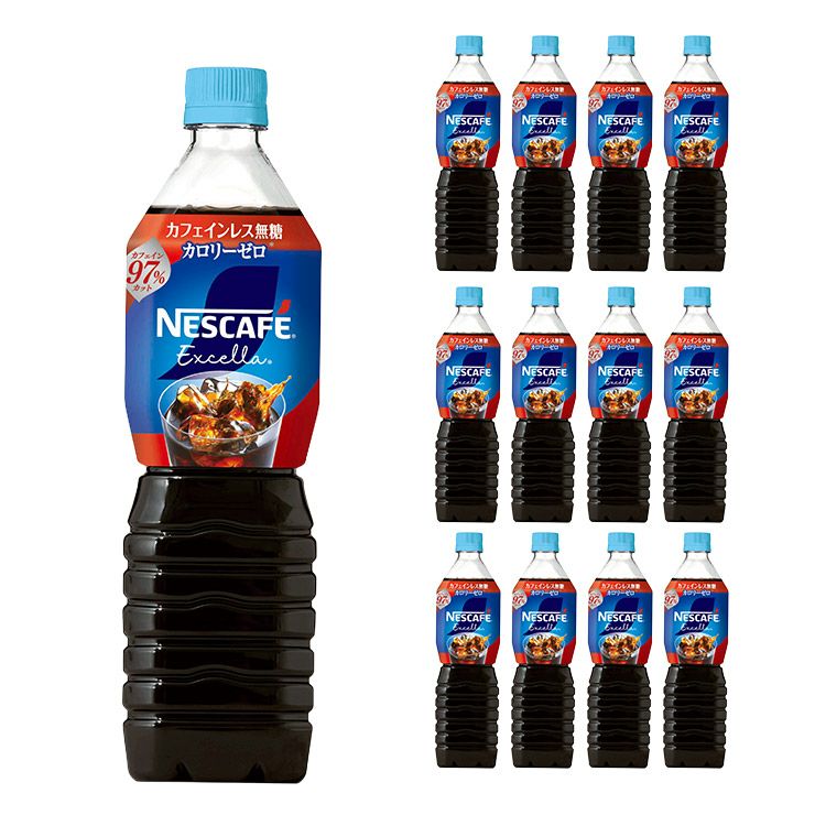 ネスカフェ エクセラ ボトルコーヒー カフェインレス無糖