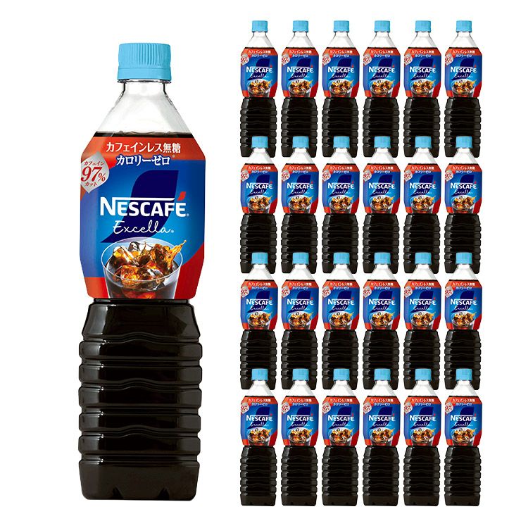 ネスカフェ エクセラ ボトルコーヒー カフェインレス無糖